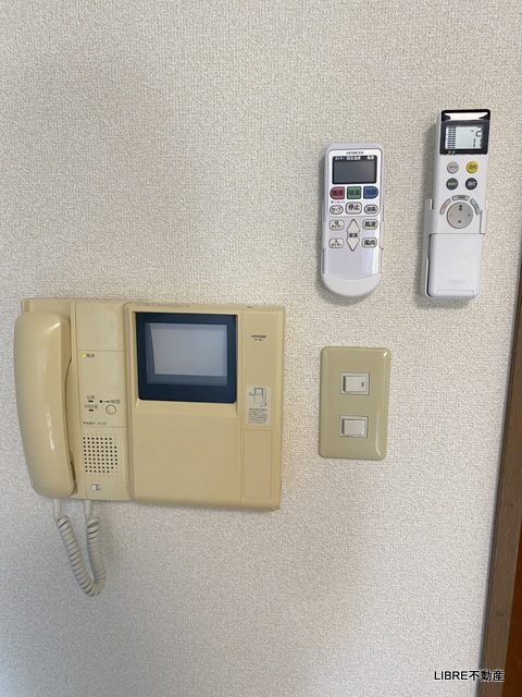 セキュリティ　モニターホン完備！