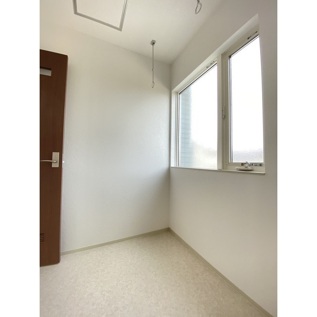 バルコニー　室内物干し