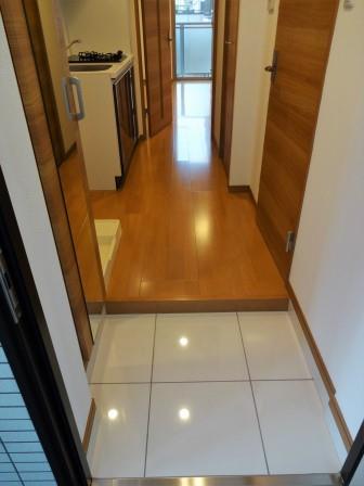 玄関　明るい玄関です