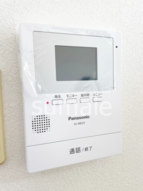 セキュリティ　モニター付きインターホン