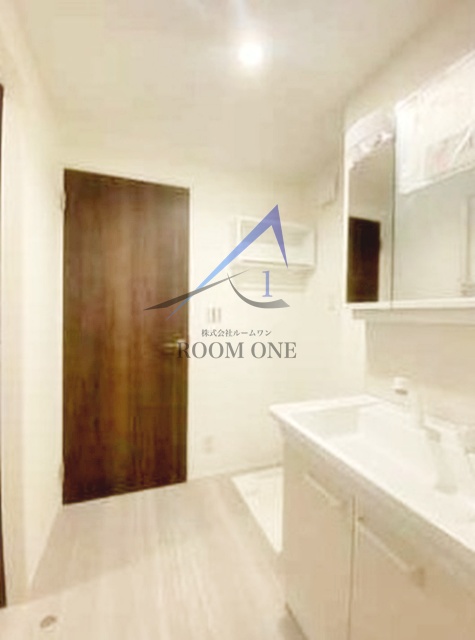 洗面設備　洗面台です。