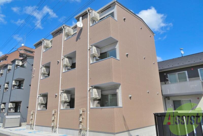 建物外観　仙台市若林区成田町「やまねこ２号館」