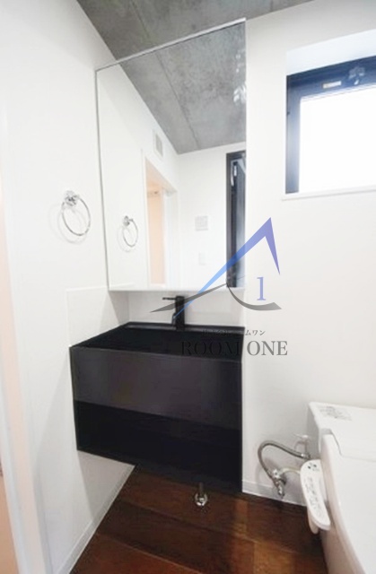 洗面設備　洗面台です。