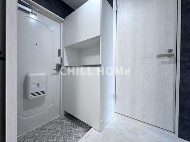 玄関　当社、チルホームのHPもご覧ください(^^)/物件情報多数♪