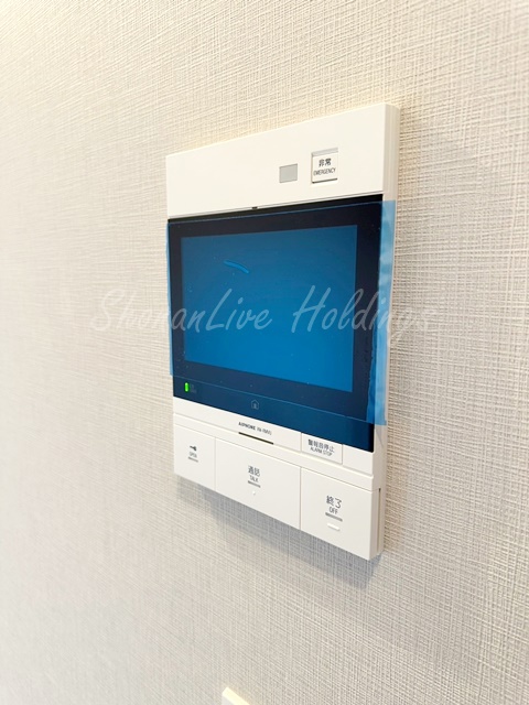 セキュリティ　モニタ付きインターホンで安心♪