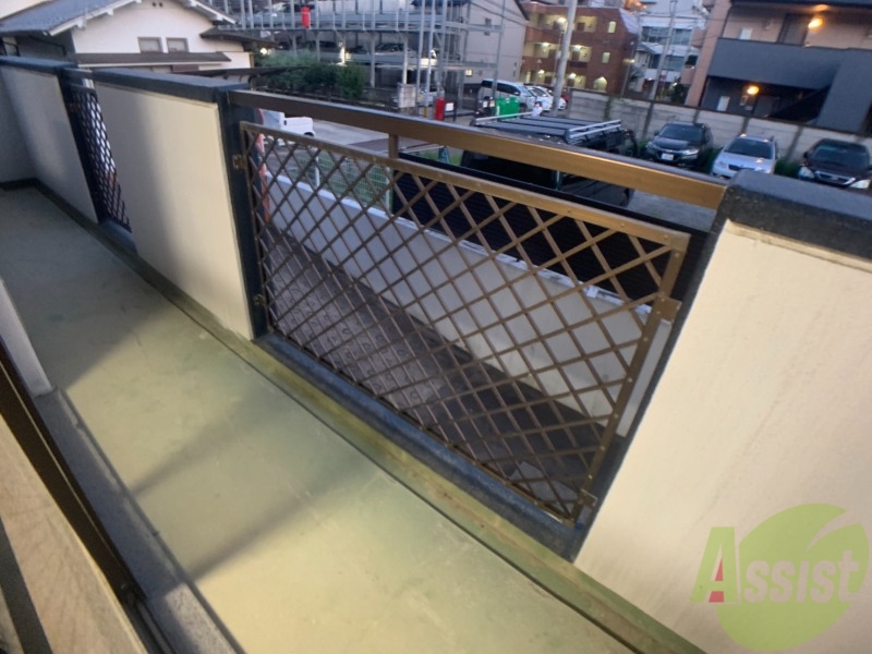 バルコニー　バルコニーがあるので洗濯物が外に干せていいですね～