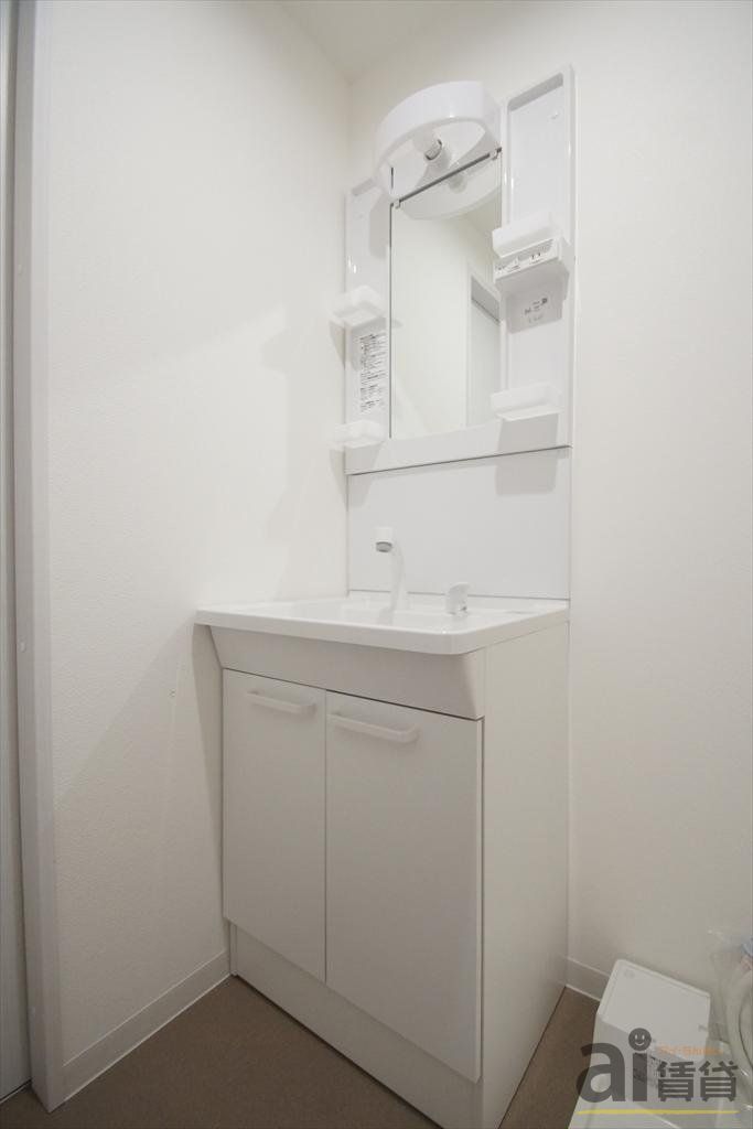 洗面設備　※同施工写真です。