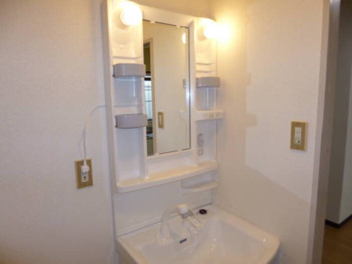 洗面設備　参考写真（同物件別部屋）