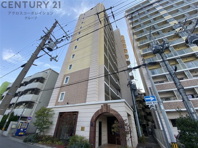 建物外観　エレベーター付きで高層階でも楽々♪