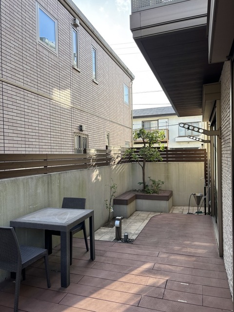 庭　※家電・家具・小物類は賃貸に含みません