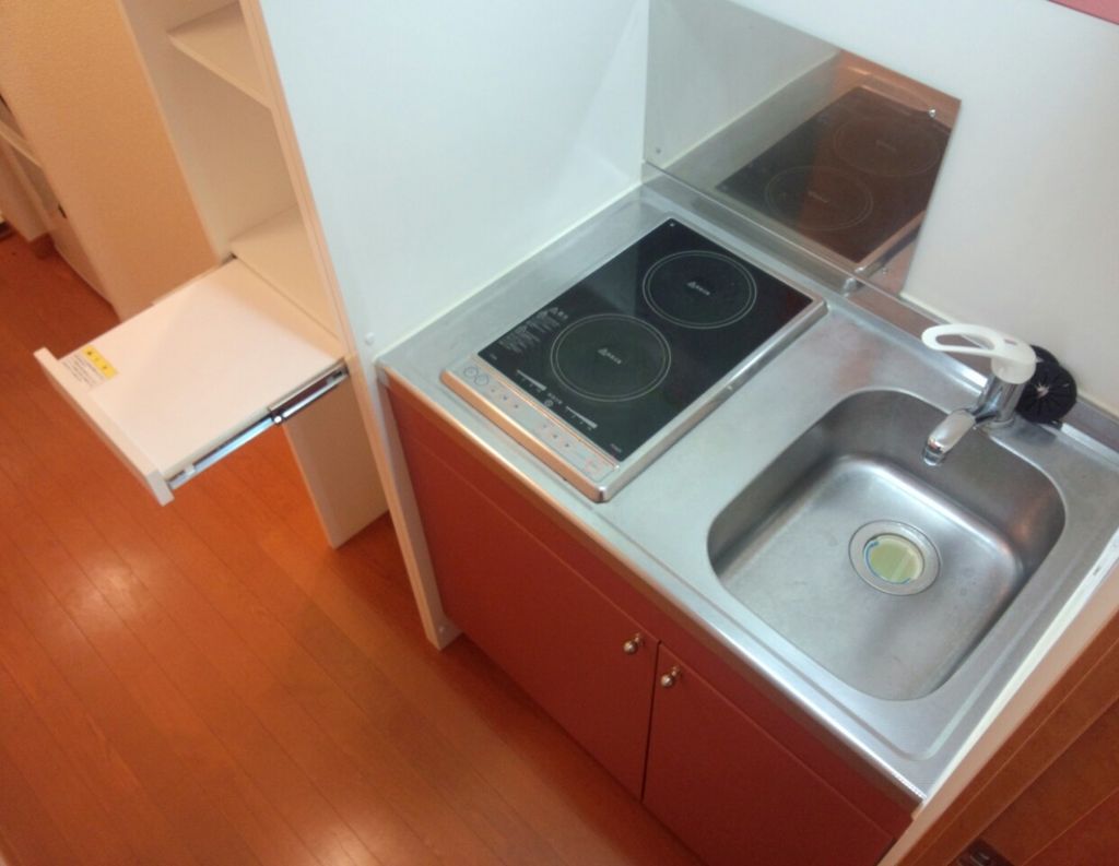 キッチン　電気コンロ☆火災防止に一役