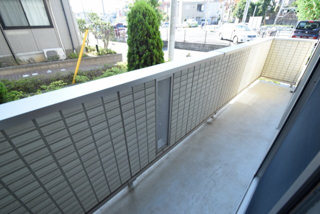 バルコニー　オートロック付