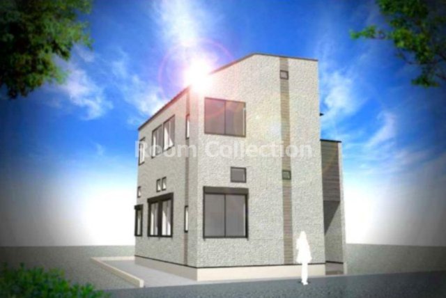 建物外観　完成パース