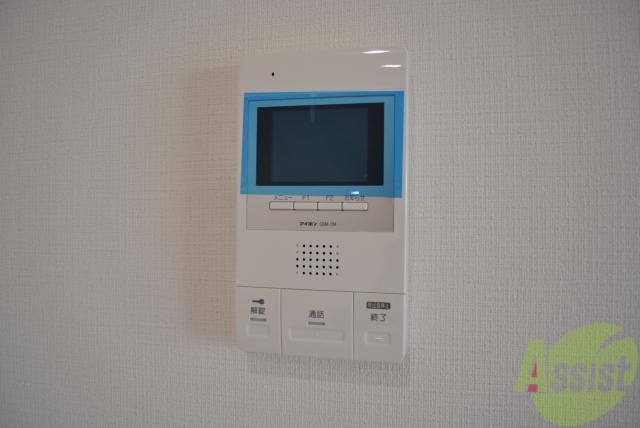 セキュリティ　カメラ付きで安心です。