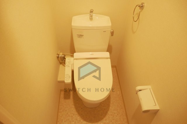 トイレ　ゆったりとした空間のトイレです