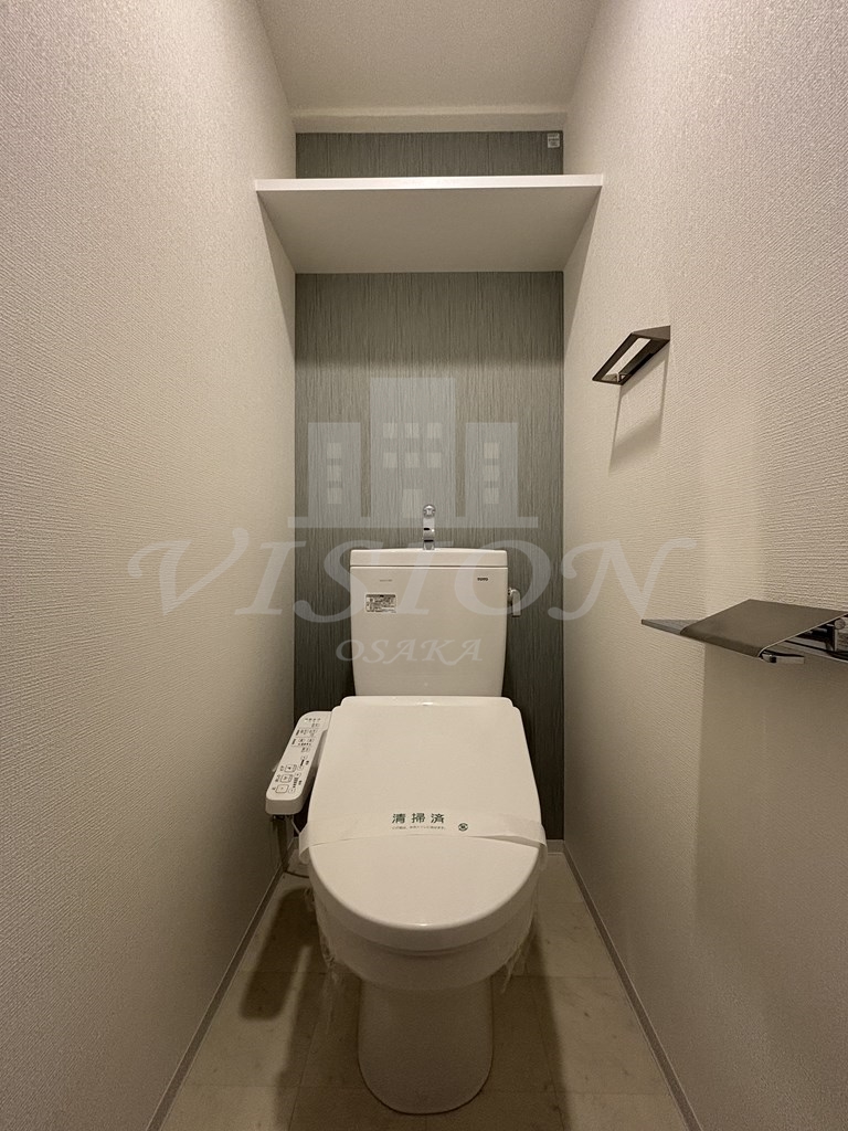 地下鉄谷町線 都島駅 徒歩5分 15階建 築3年のトイレ写真