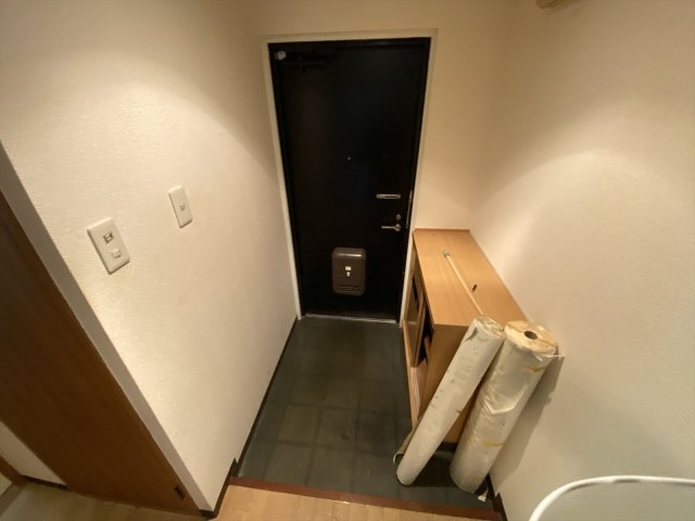 玄関　シューズボックス付きんの玄関