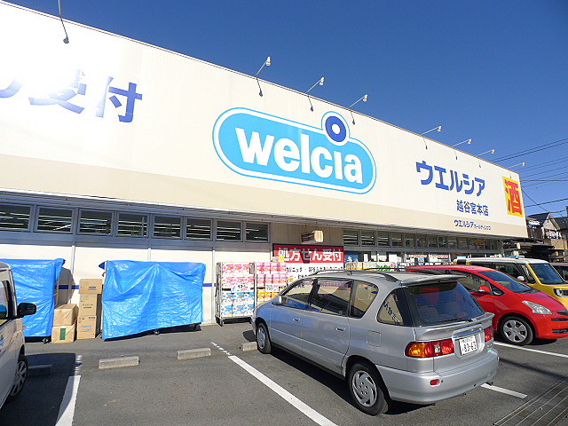 ドラックストア　ウエルシア 越谷宮本店（ドラッグストア）まで582m