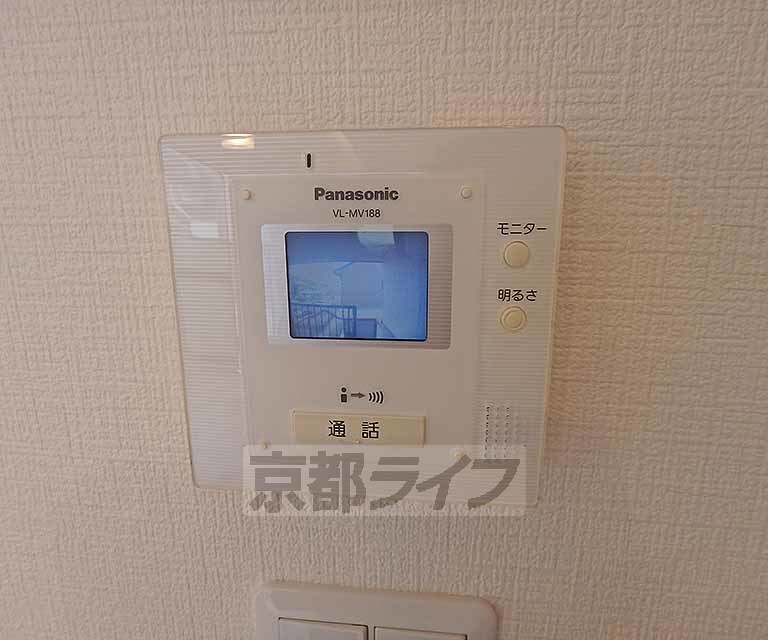 セキュリティ　来客確認ができます。