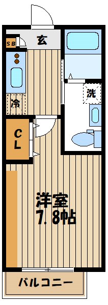 メゾンドシャノワールの間取り写真