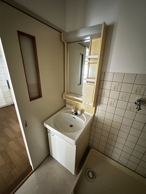洗面設備　別部屋参考写真です
