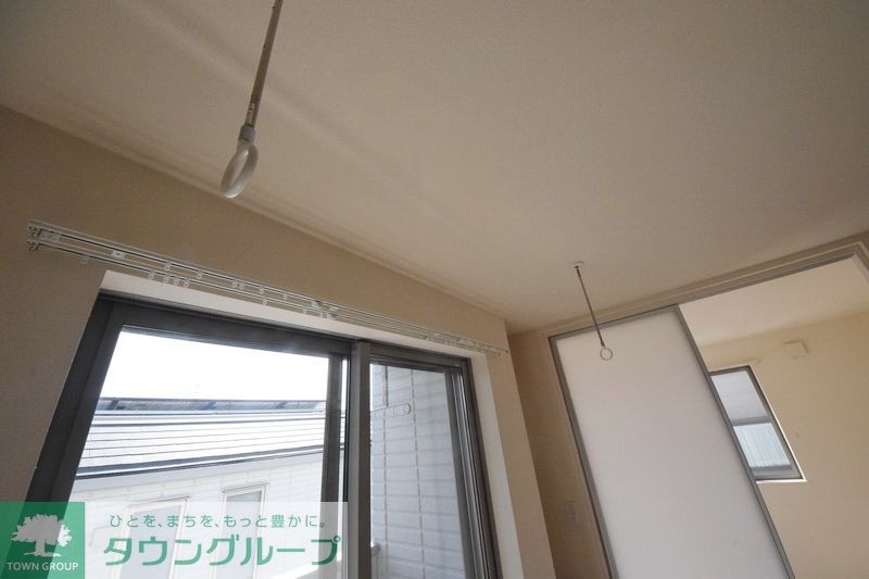 その他設備　室内物干し
