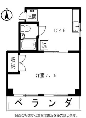 BLDG福島の間取り写真