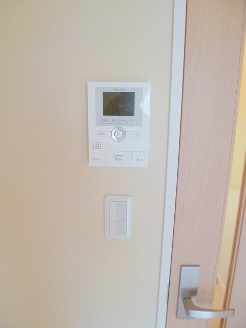 セキュリティ　あると安心　ＴＶモニタ付インタホン
