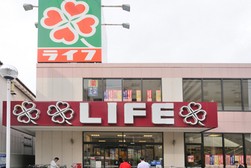 スーパー　ライフ亀戸店（スーパー）まで1004m