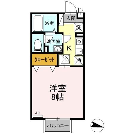 ハーヴェストの間取り写真