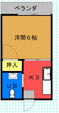 サントハウス長田の間取り写真