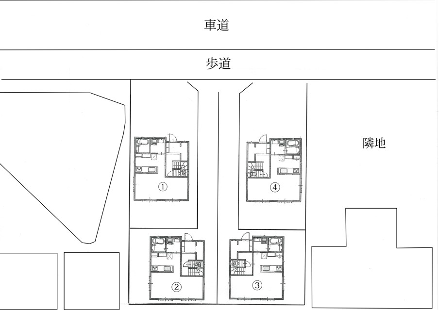 その他　各戸の配置図です！