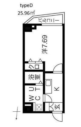 MAXIV西大島DUEの間取り写真