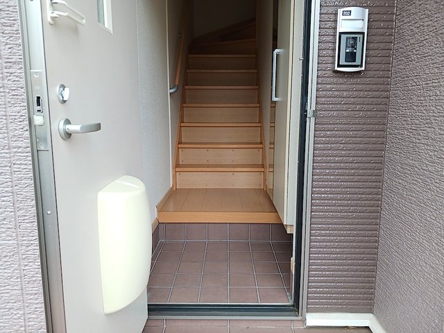 玄関　毎日通る玄関はこちらです