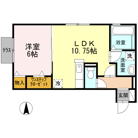 ティアラの間取り