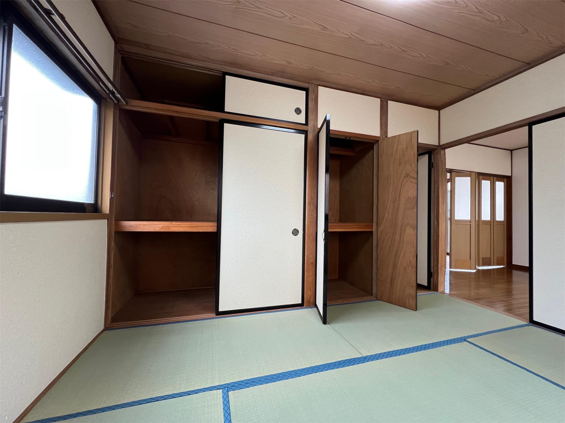 収納　大容量の収納スペ－スがあるのは高ポイント！