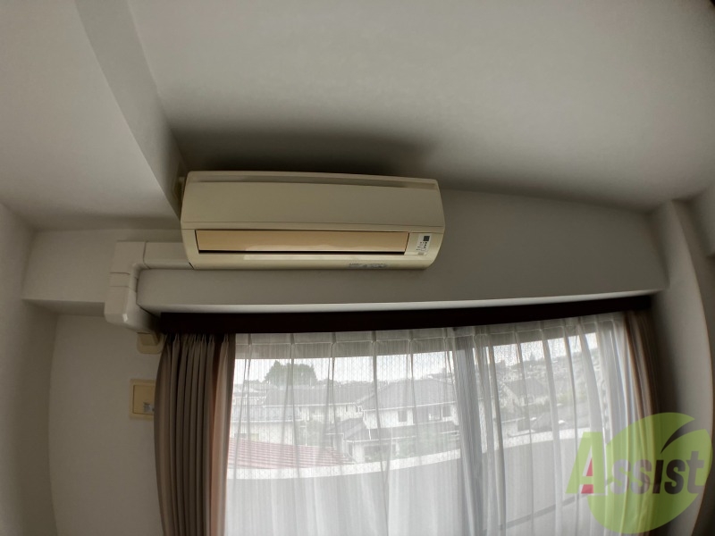 その他設備　エアコンが付いていますので寒暖対策もばっちり。