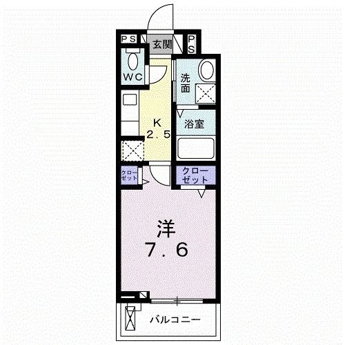 ジェルメゾンの間取り