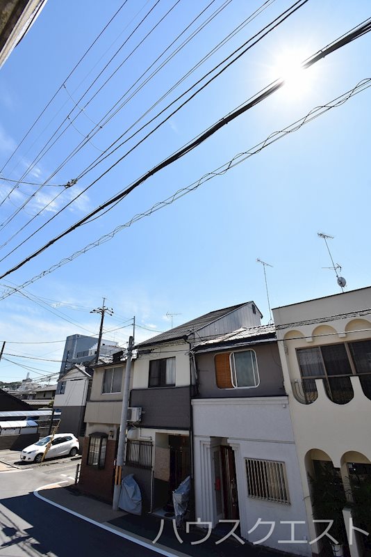 【京都市伏見区津知橋町のマンションの眺望】