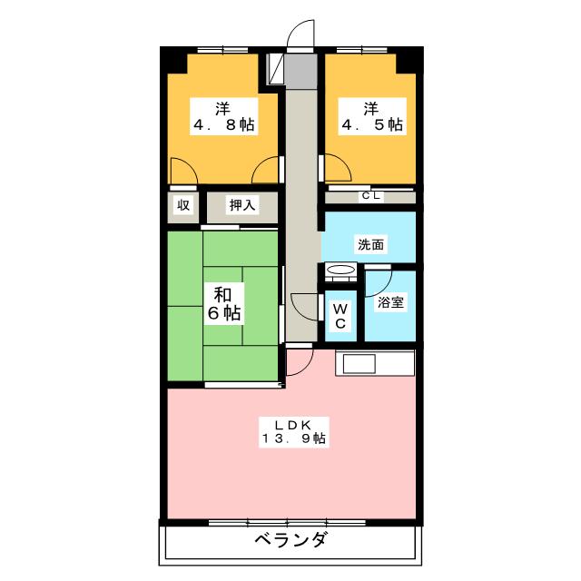 マルシオン・マルジュの間取り