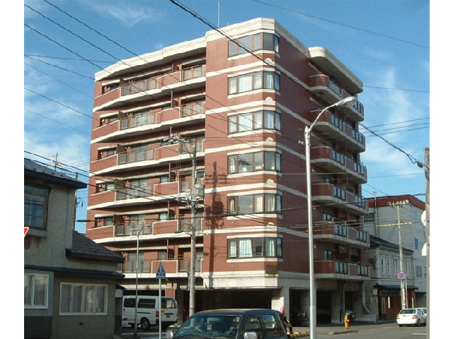 函館市末広町のマンションの建物外観