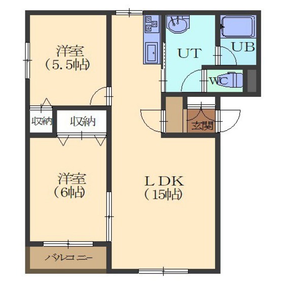 マンションきむらの間取り