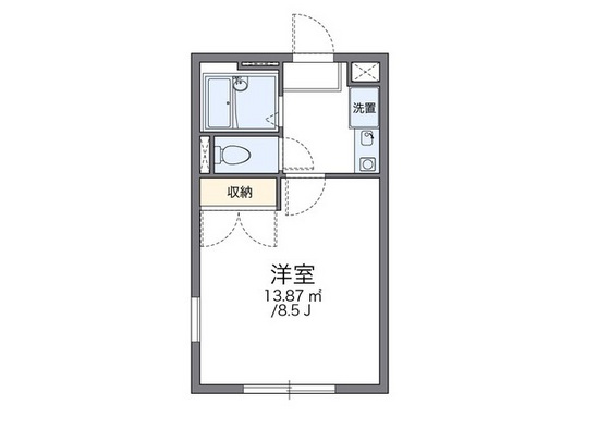 都窪郡早島町早島のアパートの間取り