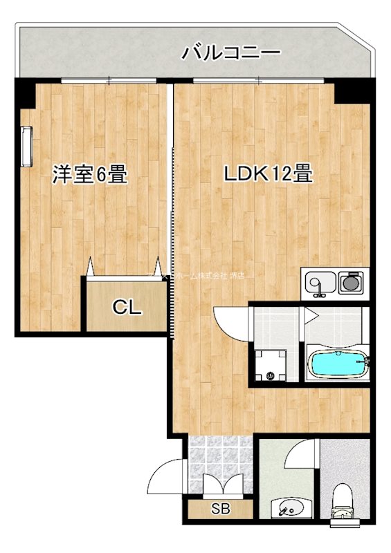 大朋マンションの間取り