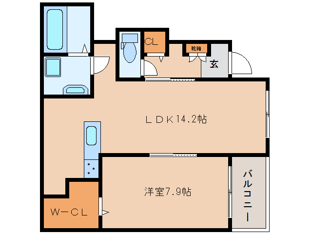 ガーデンヒルズＫの間取り