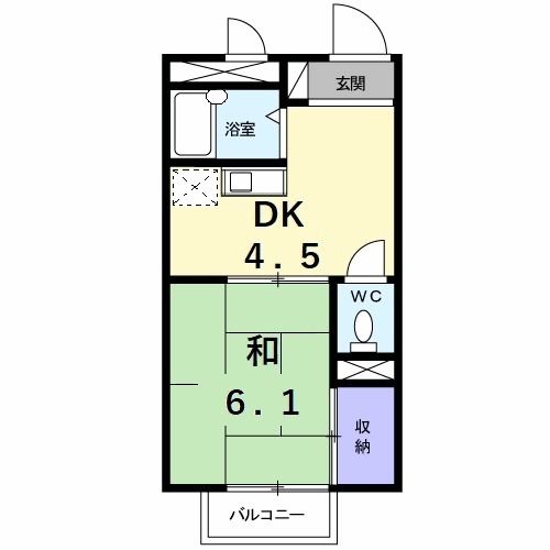 ファミール金谷の間取り