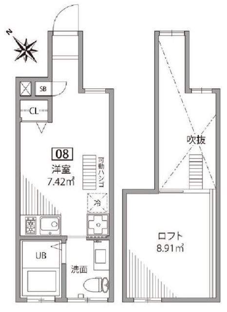 オギクボテラスの間取り