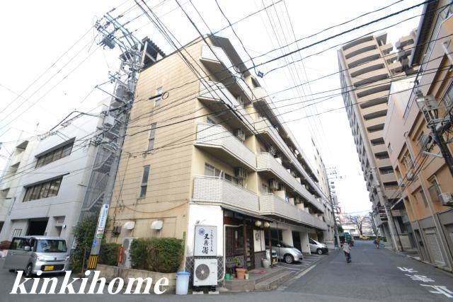 【広島市中区本川町のマンションの建物外観】