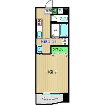 信楽マンションVの間取り