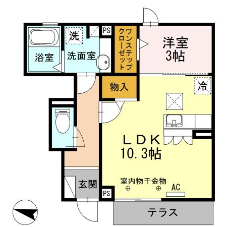 シャルロッテの間取り